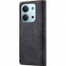 Кожаный чехол-книжка CaseMe Velvet Nubuck для Xiaomi Redmi 15C (Global) / Poco C85 (Global) (Black) в магазине vchehle.ua