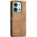 Кожаный чехол-книжка CaseMe Velvet Nubuck для Xiaomi Redmi 15C (Global) / Poco C85 (Global) (Brown) в магазине vchehle.ua