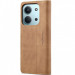 Купить Кожаный чехол-книжка CaseMe Velvet Nubuck для Xiaomi Redmi 15C (Global) / Poco C85 (Global) (Brown) на vchehle.ua