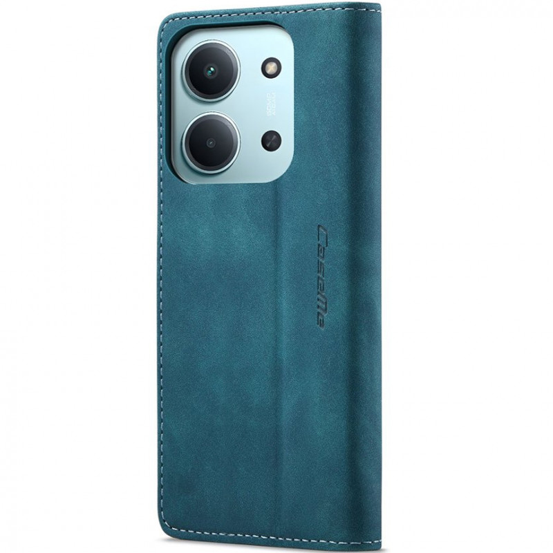 Купить Кожаный чехол-книжка CaseMe Velvet Nubuck для Xiaomi Redmi 15C (Global) / Poco C85 (Global) (Green) на vchehle.ua