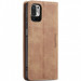 Кожаный чехол-книжка CaseMe Velvet Nubuck для Xiaomi Redmi Note 10 / Note 10s (Brown) в магазине vchehle.ua