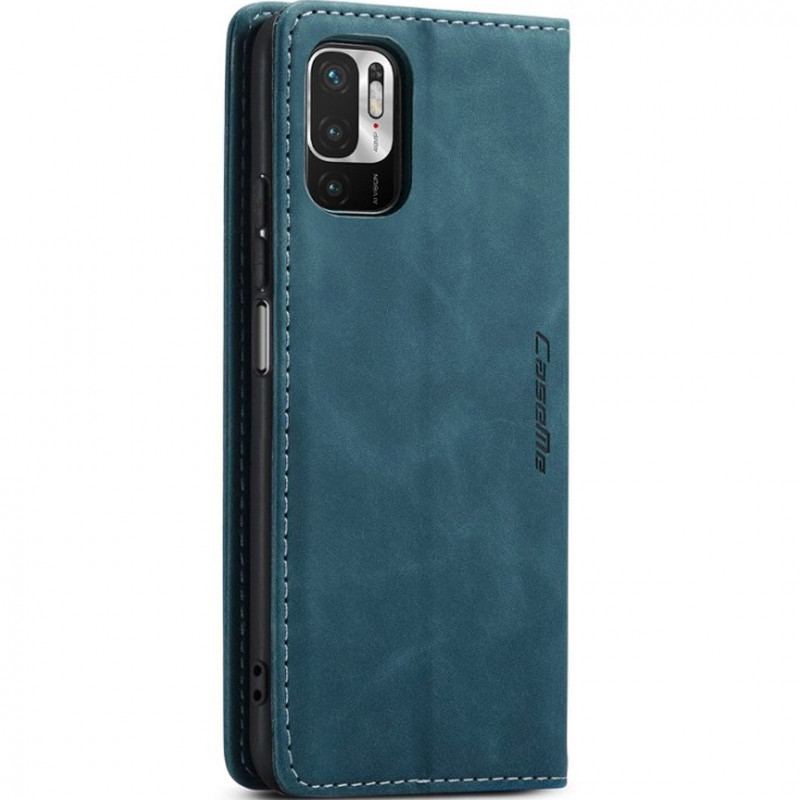 Кожаный чехол-книжка CaseMe Velvet Nubuck для Xiaomi Redmi Note 10 / Note 10s (Green) в магазине vchehle.ua