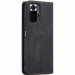Купить Кожаный чехол-книжка CaseMe Velvet Nubuck для Xiaomi Redmi Note 10 Pro / 10 Pro Max (Black) на vchehle.ua