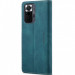 Кожаный чехол-книжка CaseMe Velvet Nubuck для Xiaomi Redmi Note 10 Pro / 10 Pro Max (Green) в магазине vchehle.ua
