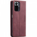 Купить Кожаный чехол-книжка CaseMe Velvet Nubuck для Xiaomi Redmi Note 10 Pro / 10 Pro Max (Red) на vchehle.ua