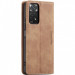 Купить Кожаный чехол-книжка CaseMe Velvet Nubuck для Xiaomi Redmi Note 11 (Global) / Note 11S (Brown) на vchehle.ua