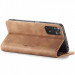 Замовити Шкіряний чохол-книжка CaseMe Velvet Nubuck на Xiaomi Redmi Note 11 (Global) / Note 11S (Brown) на vchehle.ua