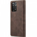 Кожаный чехол-книжка CaseMe Velvet Nubuck для Xiaomi Redmi Note 11 (Global) / Note 11S (Coffee) в магазине vchehle.ua