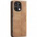 Купить Кожаный чехол-книжка CaseMe Velvet Nubuck для Xiaomi Redmi Note 13 4G (Brown) на vchehle.ua