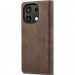 Купить Кожаный чехол-книжка CaseMe Velvet Nubuck для Xiaomi Redmi Note 13 4G (Coffee) на vchehle.ua