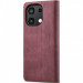 Кожаный чехол-книжка CaseMe Velvet Nubuck для Xiaomi Redmi Note 13 4G (Red) в магазине vchehle.ua
