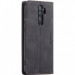 Кожаный чехол-книжка CaseMe Velvet Nubuck для Xiaomi Redmi Note 8 Pro (Black) в магазине vchehle.ua