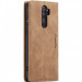 Кожаный чехол-книжка CaseMe Velvet Nubuck для Xiaomi Redmi Note 8 Pro (Brown) в магазине vchehle.ua
