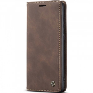 Кожаный чехол-книжка CaseMe Velvet Nubuck для Xiaomi Redmi Note 8 Pro