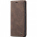 Кожаный чехол-книжка CaseMe Velvet Nubuck для Xiaomi Redmi Note 8 Pro (Coffee)