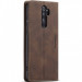 Кожаный чехол-книжка CaseMe Velvet Nubuck для Xiaomi Redmi Note 8 Pro (Coffee) в магазине vchehle.ua