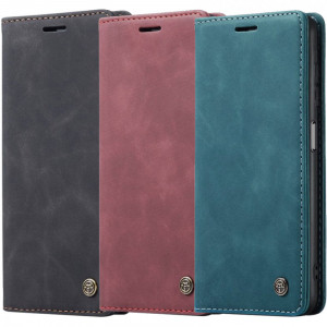 Шкіряний чохол-книжка CaseMe Velvet Nubuck для Xiaomi Redmi Note 9 Pro
