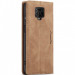 Кожаный чехол-книжка CaseMe Velvet Nubuck для Xiaomi Redmi Note 9s / Note 9 Pro / Note 9 Pro Max (Brown) в магазине vchehle.ua