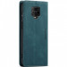Кожаный чехол-книжка CaseMe Velvet Nubuck для Xiaomi Redmi Note 9s / Note 9 Pro / Note 9 Pro Max (Green) в магазине vchehle.ua