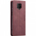Кожаный чехол-книжка CaseMe Velvet Nubuck для Xiaomi Redmi Note 9s / Note 9 Pro / Note 9 Pro Max (Red) в магазине vchehle.ua