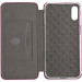 Фото Шкіряний чохол-книжка Classy на Apple iPhone X / XS (5.8") (Бордовий) в маназині vchehle.ua