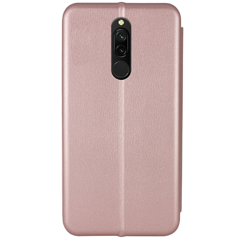 Фото Шкіряний чохол-книжка Classy на Xiaomi Redmi 8 (Rose Gold) на vchehle.ua