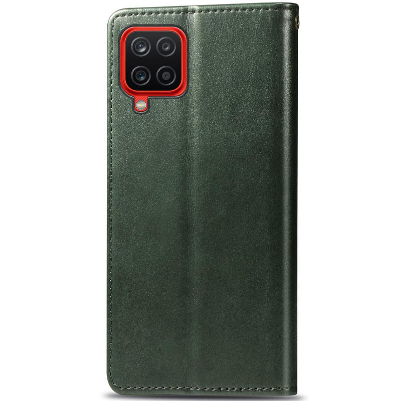 Фото Кожаный чехол-книжка GETMAN Gallant (PU) для Samsung Galaxy A13 4G (Зеленый) на vchehle.ua