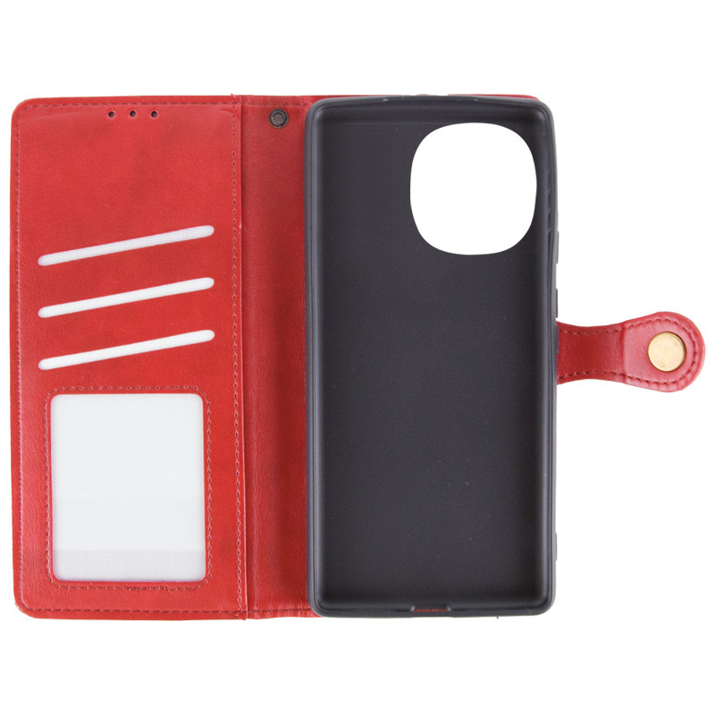 Замовити Шкіряний чохол-книжка GETMAN Gallant (PU) для TECNO Spark Go 1 (KL4) (Червоний) на vchehle.ua