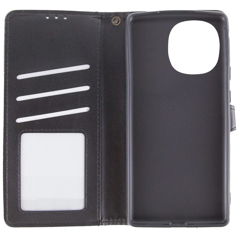 Замовити Шкіряний чохол-книжка GETMAN Gallant (PU) для TECNO Spark Go 1 (KL4) (Чорний) на vchehle.ua