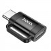 Фото Перехідник Hoco UA31E OTG Type-C male to Lightning female (Black) на vchehle.ua