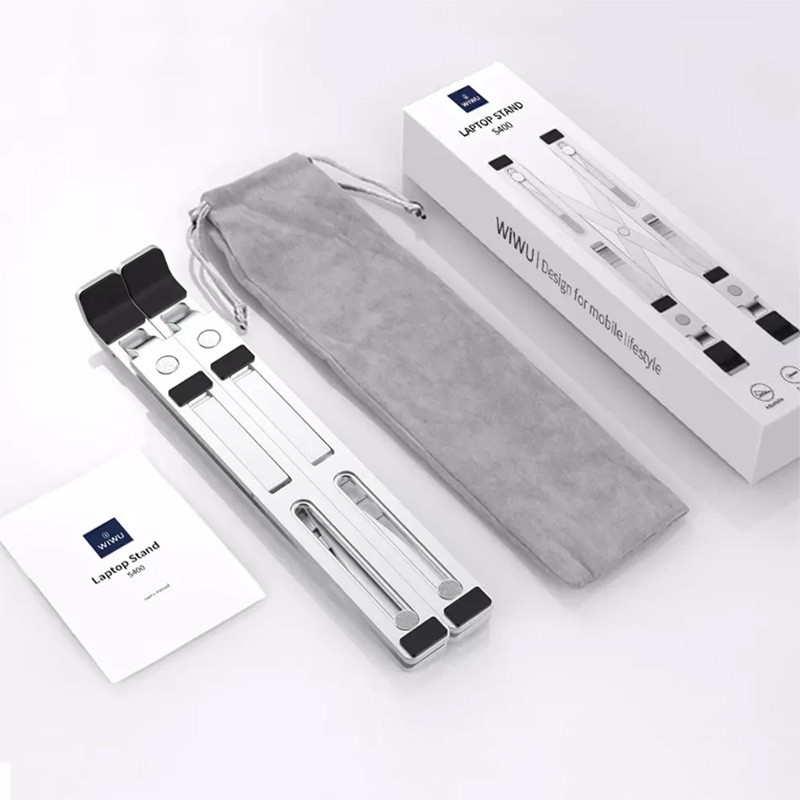 Подставка для ноутбука WIWU S400 Laptop stand (Silver) в магазине vchehle.ua