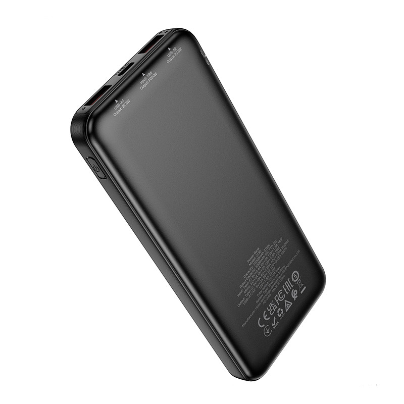 Power Bank Hoco 10000 mAh J136 Sirui 22.5W+PD20W (Black) в магазине vchehle.ua
