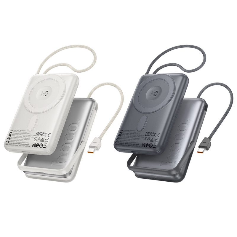 Power Bank Hoco 10000 mAh Q43 Clever PD20W с БЗУ+iWatch Type-C