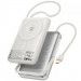 Power Bank Hoco 10000 mAh Q43 Clever PD20W с БЗУ+iWatch Type-C (Silver)