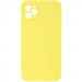 Silicone Case Square Full Camera Protective (AA) NOLOGO на Apple iPhone 11 Pro (5.8") (Жовтий / Yellow)