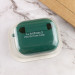 Силиконовый футляр с микрофиброй для наушников Airpods 4 / 5 (Зеленый / Pine Needle) в магазине vchehle.ua
