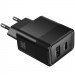 Купить СЗУ Hoco CS112A Lounge PD30W+QC3.0 (1USB-A/1C) (Black) на vchehle.ua