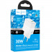Фото СЗУ Hoco CS112A Lounge PD30W+QC3.0 (1USB-A/1C) (White) на vchehle.ua