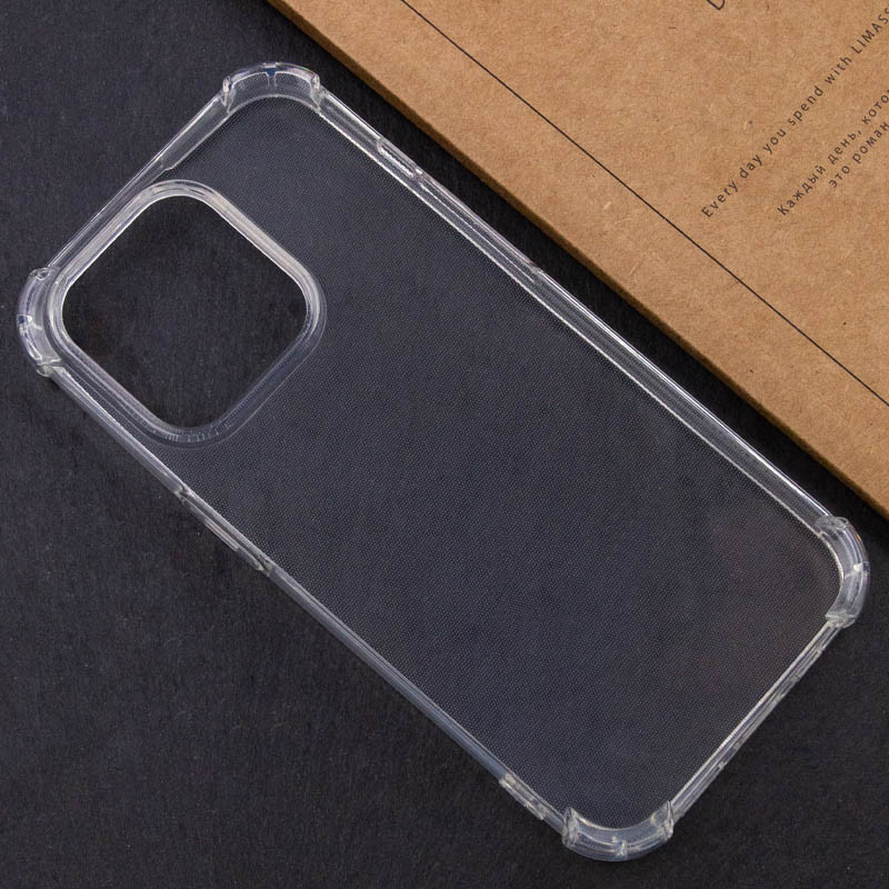 Заказать TPU чехол GETMAN Ease logo усиленные углы для Apple iPhone 15 Pro Max (6.7") (Бесцветный (прозрачный)) на vchehle.ua