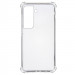 TPU чохол GETMAN Ease logo посилені кути на Samsung Galaxy S21+ (Прозорий / Transparent)