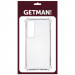 Фото TPU чохол GETMAN Ease logo посилені кути на Samsung Galaxy S21+ (Прозорий / Transparent) на vchehle.ua