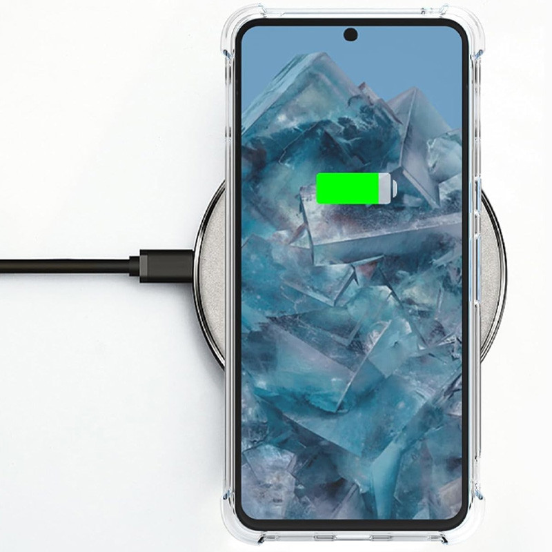 Фото TPU чохол GETMAN Ease logo посилені кути Full Camera на Google Pixel 8 Pro (Безбарвний (прозорий)) на vchehle.ua