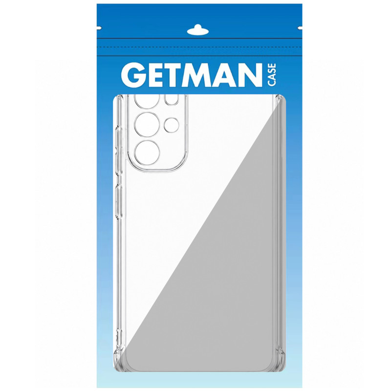 Фото TPU чохол GETMAN Ease logo посилені кути Full Camera на Nokia G22 (Безбарвний (прозорий)) в маназині vchehle.ua