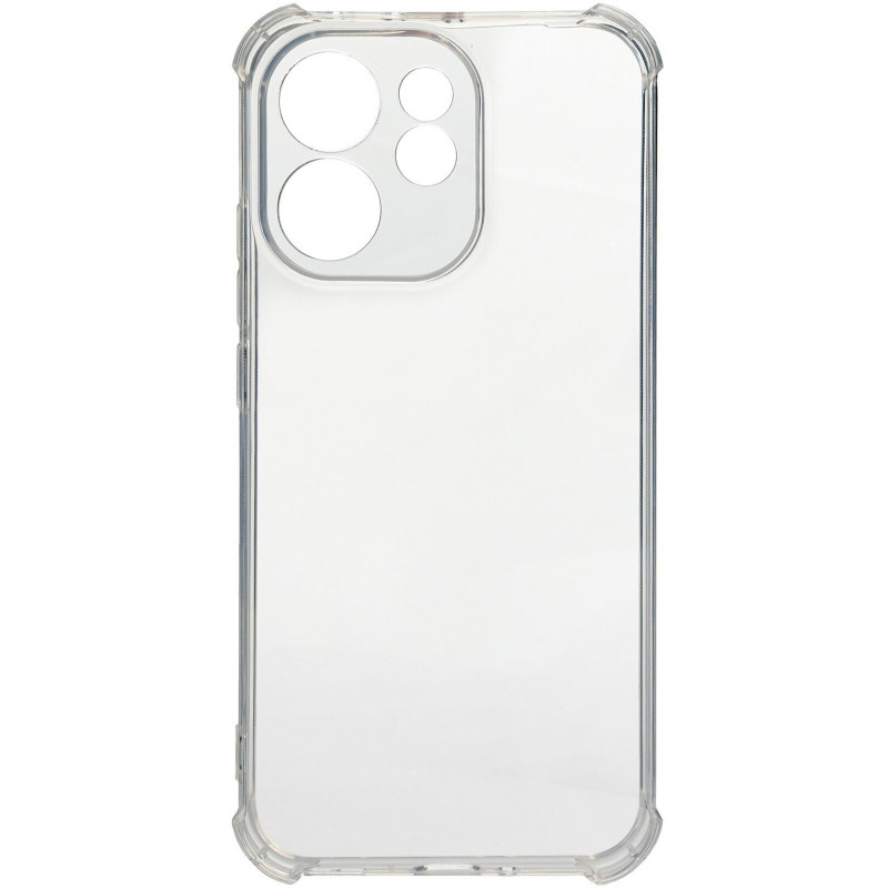 Фото TPU чехол GETMAN Ease logo усиленные углы Full Camera для Oppo Reno 15 Pro (Бесцветный (прозрачный)) на vchehle.ua