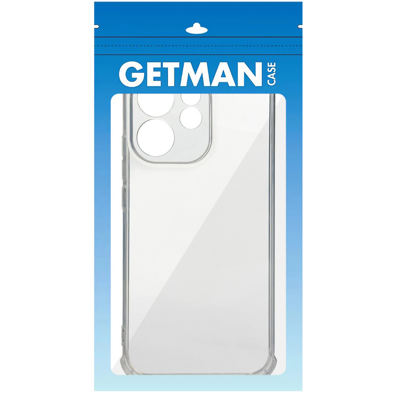 Фото TPU чехол GETMAN Ease logo усиленные углы Full Camera для Oppo Reno 15 Pro (Бесцветный (прозрачный)) в магазине vchehle.ua