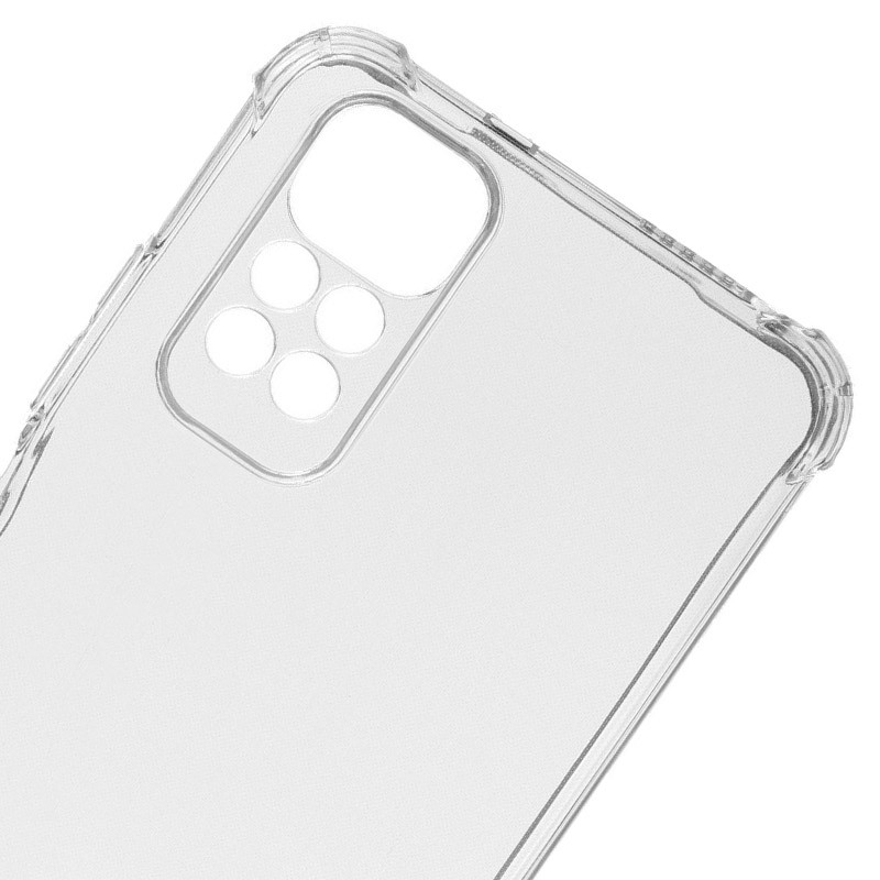 Фото TPU чехол GETMAN Ease logo усиленные углы Full Camera для Xiaomi Redmi Note 11 Pro 4G/5G / 12 Pro 4G (Бесцветный (прозрачный)) на vchehle.ua