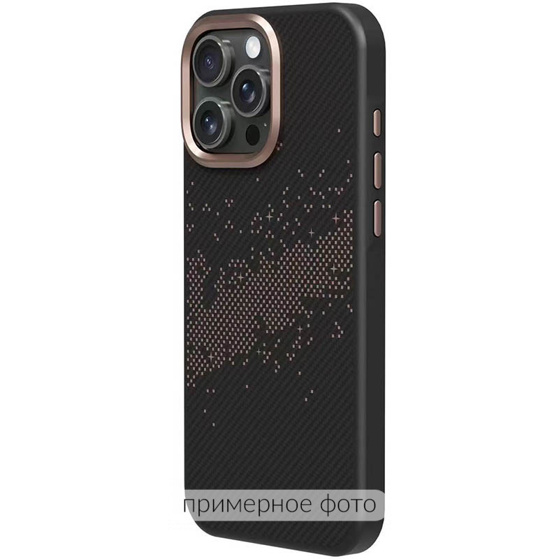 Фото TPU чехол Monzo Magnetic Fit на Apple iPhone 17 (6.3") (Titanium gold) в маназині vchehle.ua