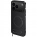 TPU+PC чохол Carbon Kickstand Magnetic Case на Apple iPhone 17 Pro Max / 18 Pro Max (6.9") (Black)
