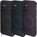 TPU+PC чохол Carbon Kickstand Magnetic Case на Samsung Galaxy S25 FE