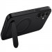 Фото TPU+PC чохол Carbon Kickstand Magnetic Case на Samsung Galaxy S25 FE (Black) на vchehle.ua